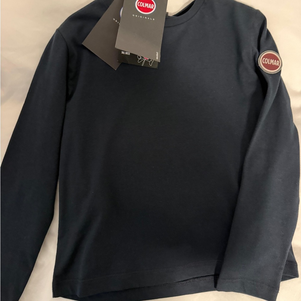COLMAR Navy Long-Sleeve Crewneck Sweatshirt